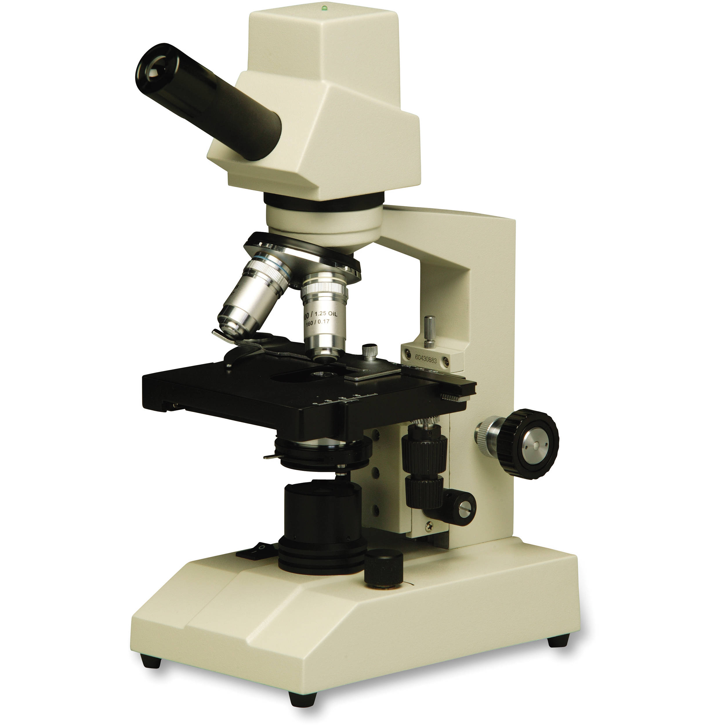National 212-RLED Four Objective Cordless Microscope