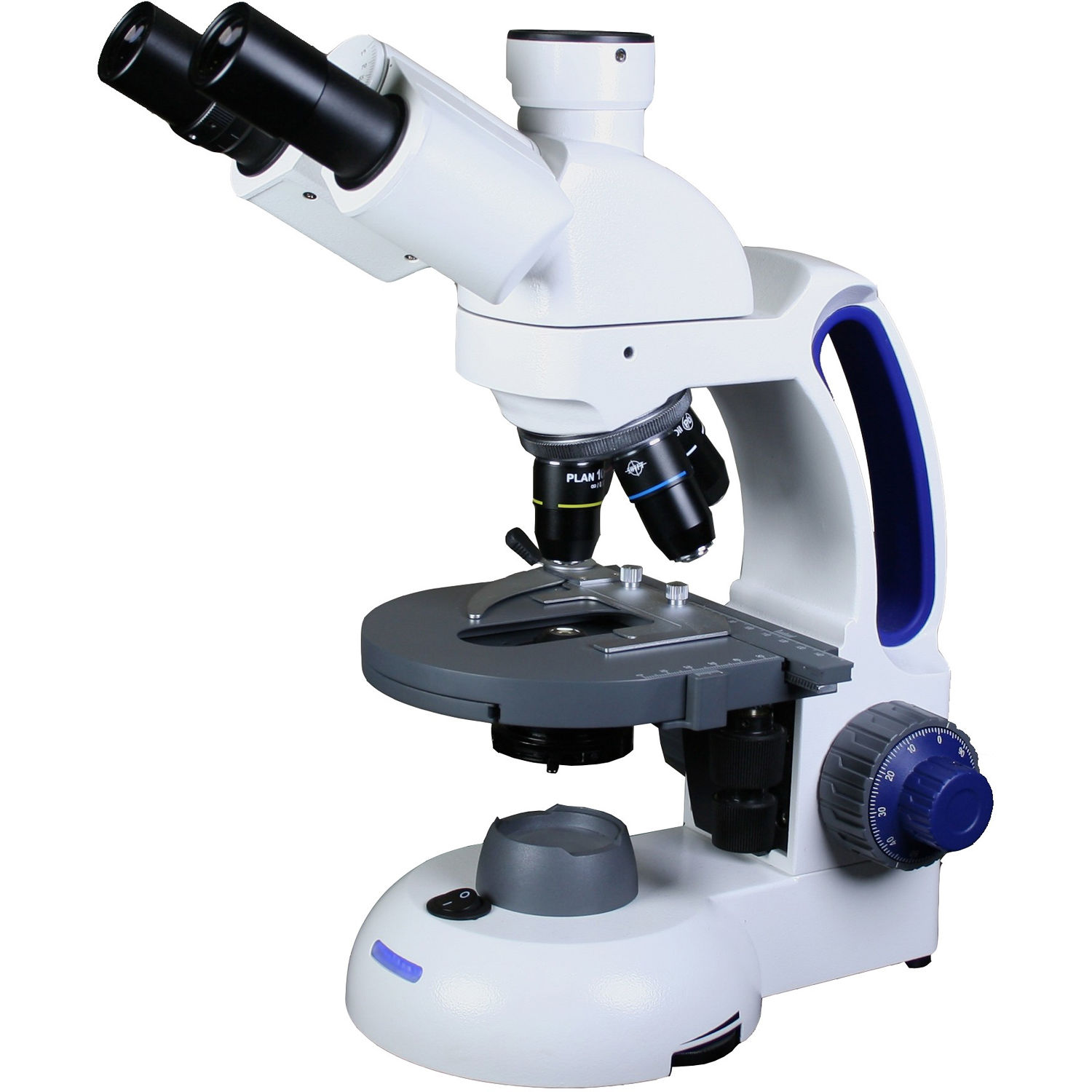 National DCX-214-RLED Wi-Fi Microscope with 1.3MP Camera (Gray)