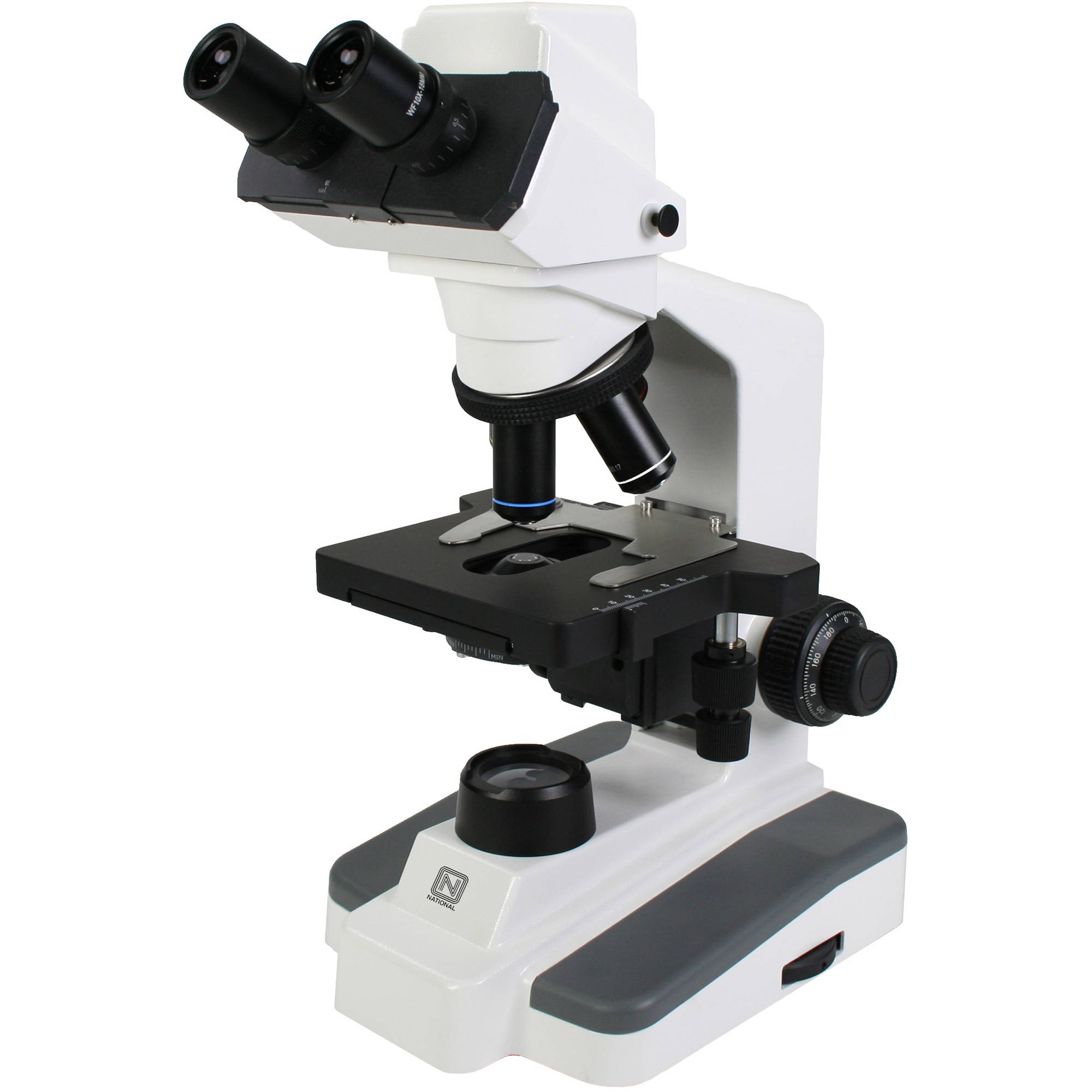 National 169-P Trinocular Corded LED Microscope