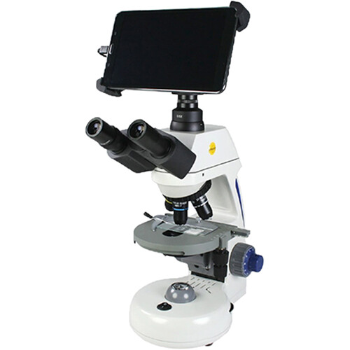 National DC30-169-ASC Trinocular Compound Microscope with MOTICAM 3+ Camera