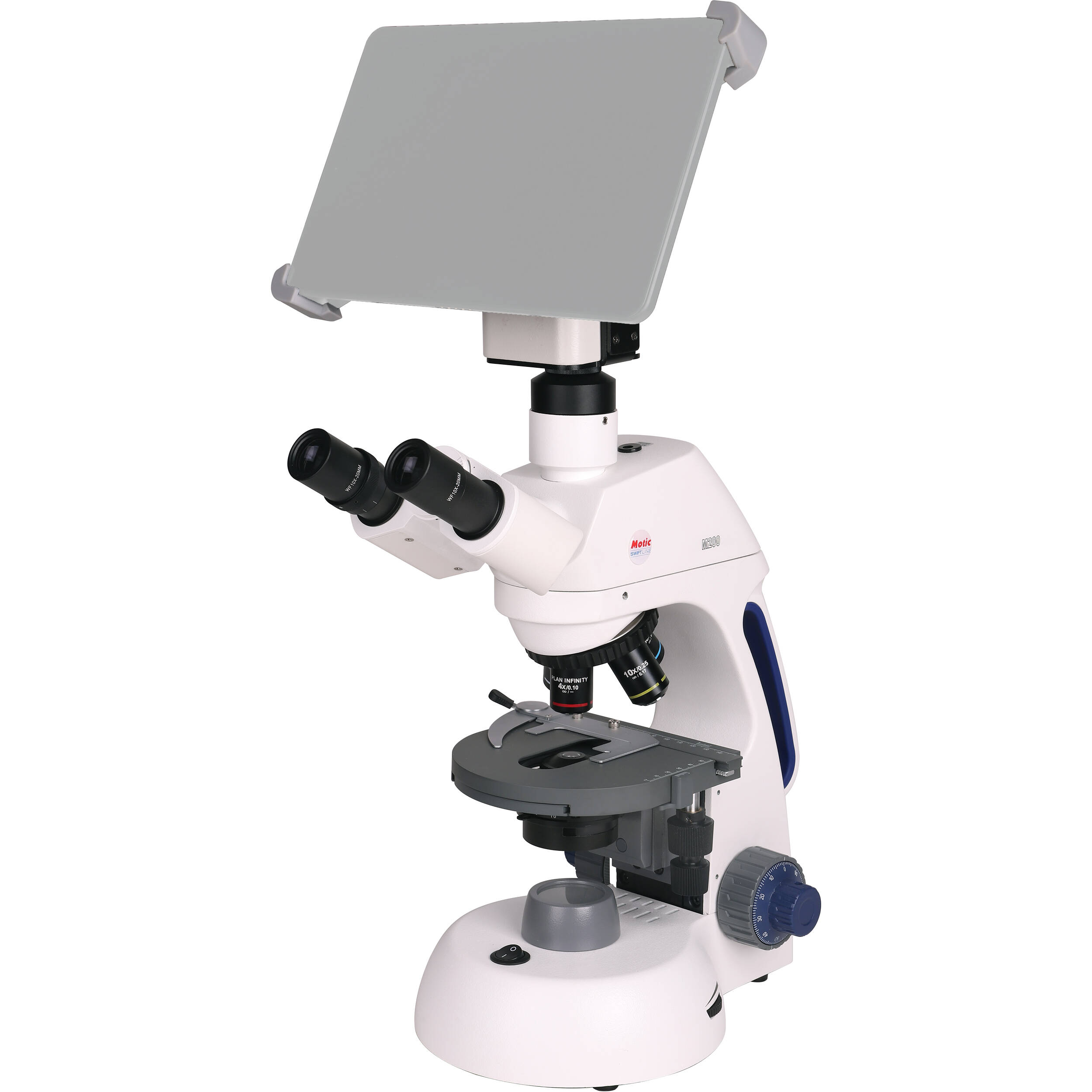 National BTW2-169-PH Trinocular Compound Microscope with Integrated 10 Tablet