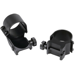 Weaver Detachable Extension Top Mount Rings (30mm, Steel/Aluminum, Low, Matte Black)