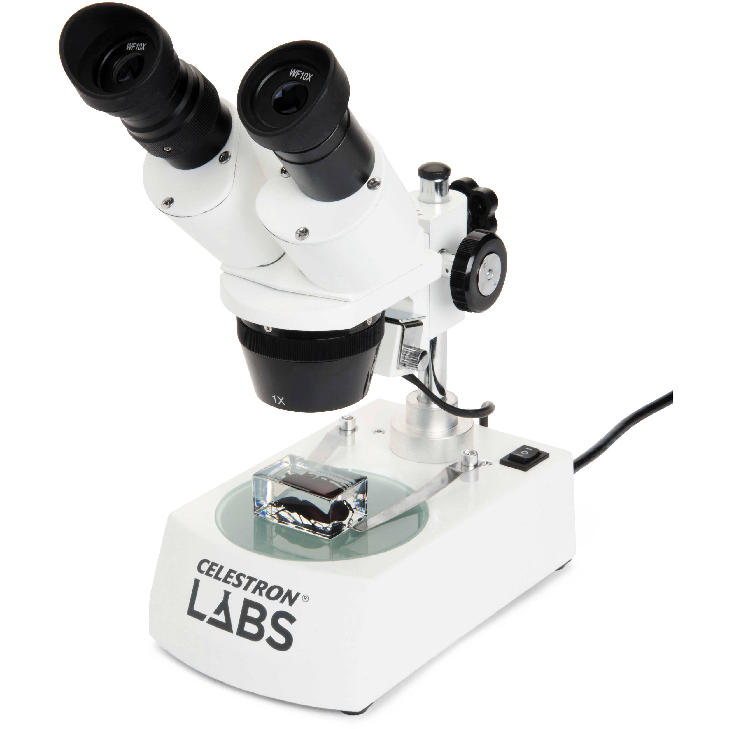 National DC5-169-PH Trinocular Microscope with 3.0MP Camera (Gray)