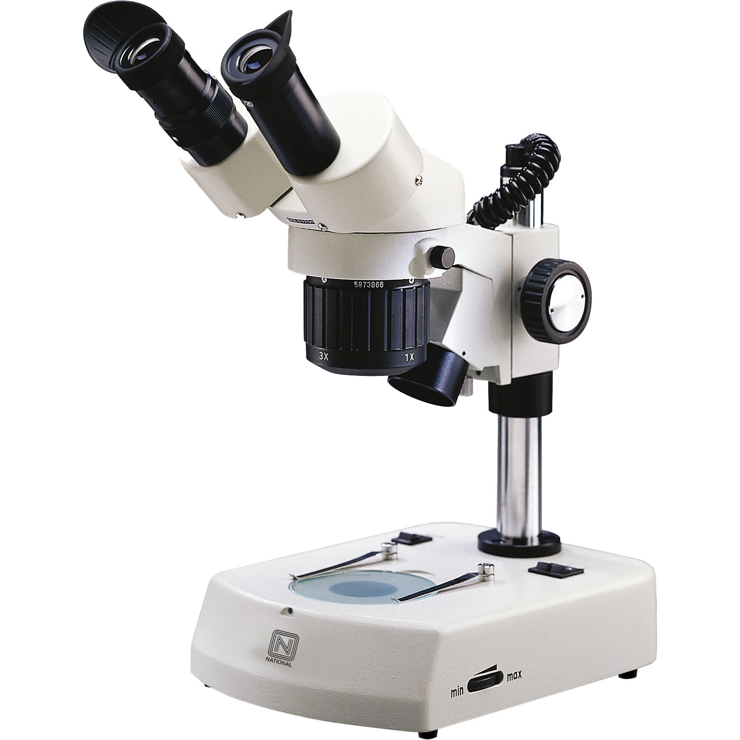 National 453TBL-15-LED 2x/4x Stereo Microscope