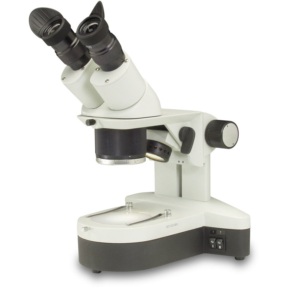 National 431-420ALL-15 30x & 60x Dual-Magnification Stereo Microscope