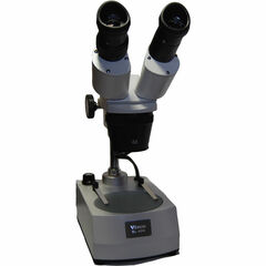 National 431-430PLL-20 40x & 80x Dual-Magnification Stereo Microscope