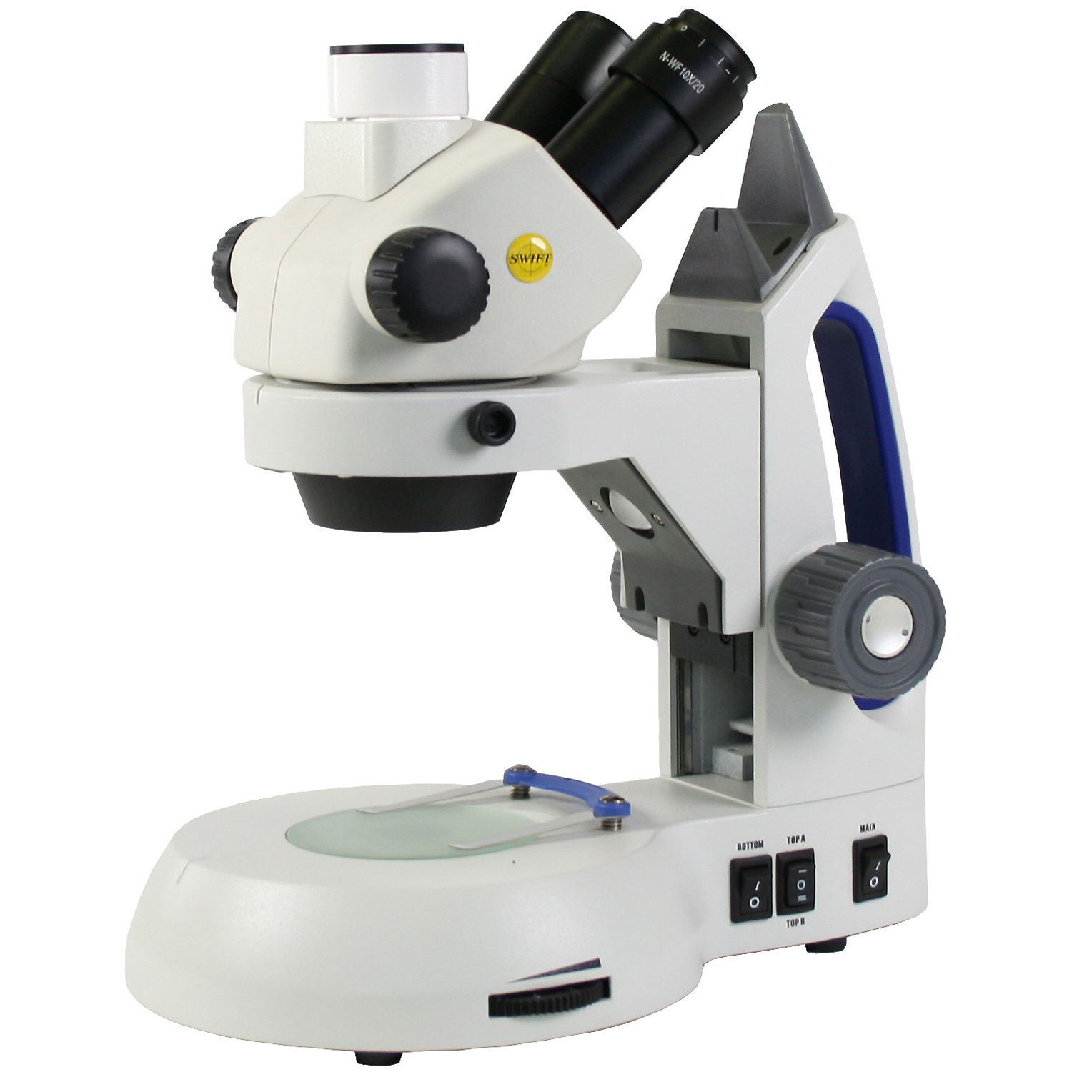 National 460TBL-15 1-3x Stereo Zoom Microscope