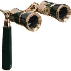 Eschenbach Optik 3x25 Glamour Opera Glasses (Black and Gold)
