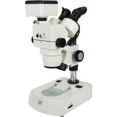 National 420T-1105-05 1-4x Stereo Zoom Microscope with Trinocular Port