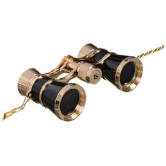 LaScala Optics 4x30 Hamlet Opera Glasses (Black & Gold)
