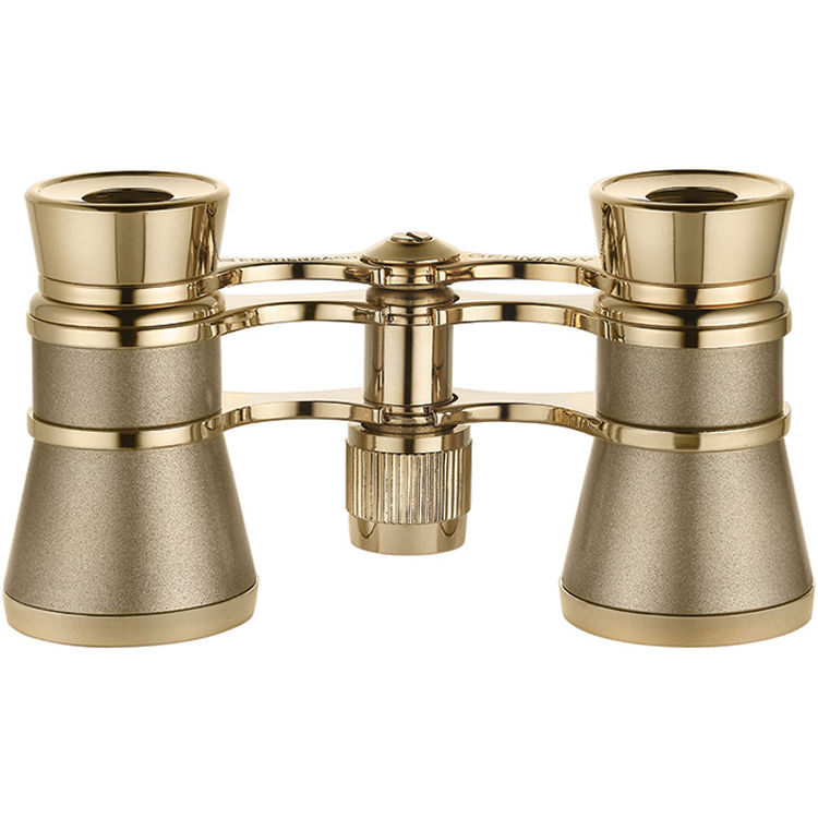LaScala Optics 4x30 Hamlet Opera Glasses (Black & Silver)