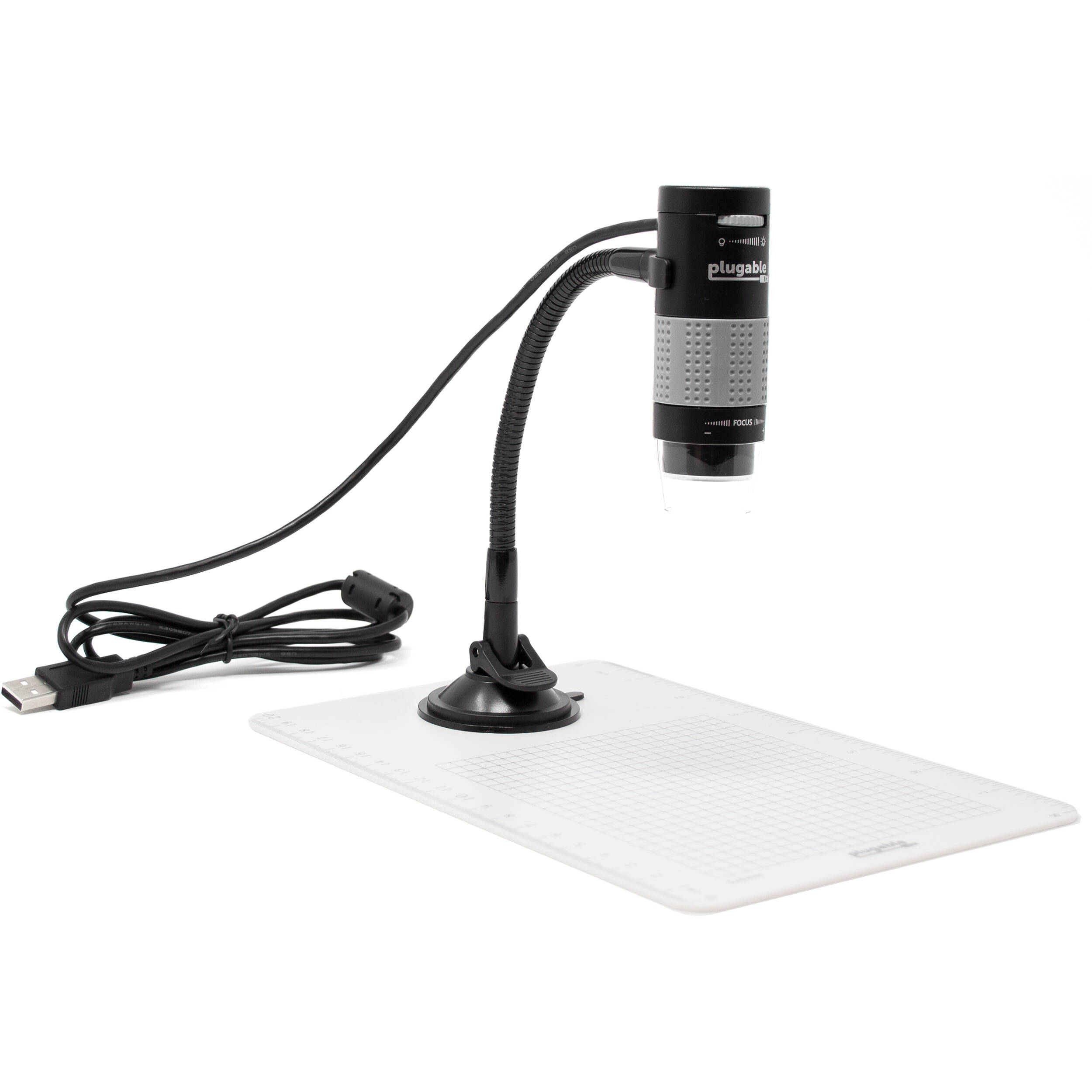 National BTW2-425T Stereo Zoom Trinocular Microscope with 10 Tablet