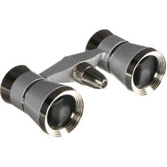 LaScala Optics 3x18 Figaro Opera Glasses (Burgundy/Gold)