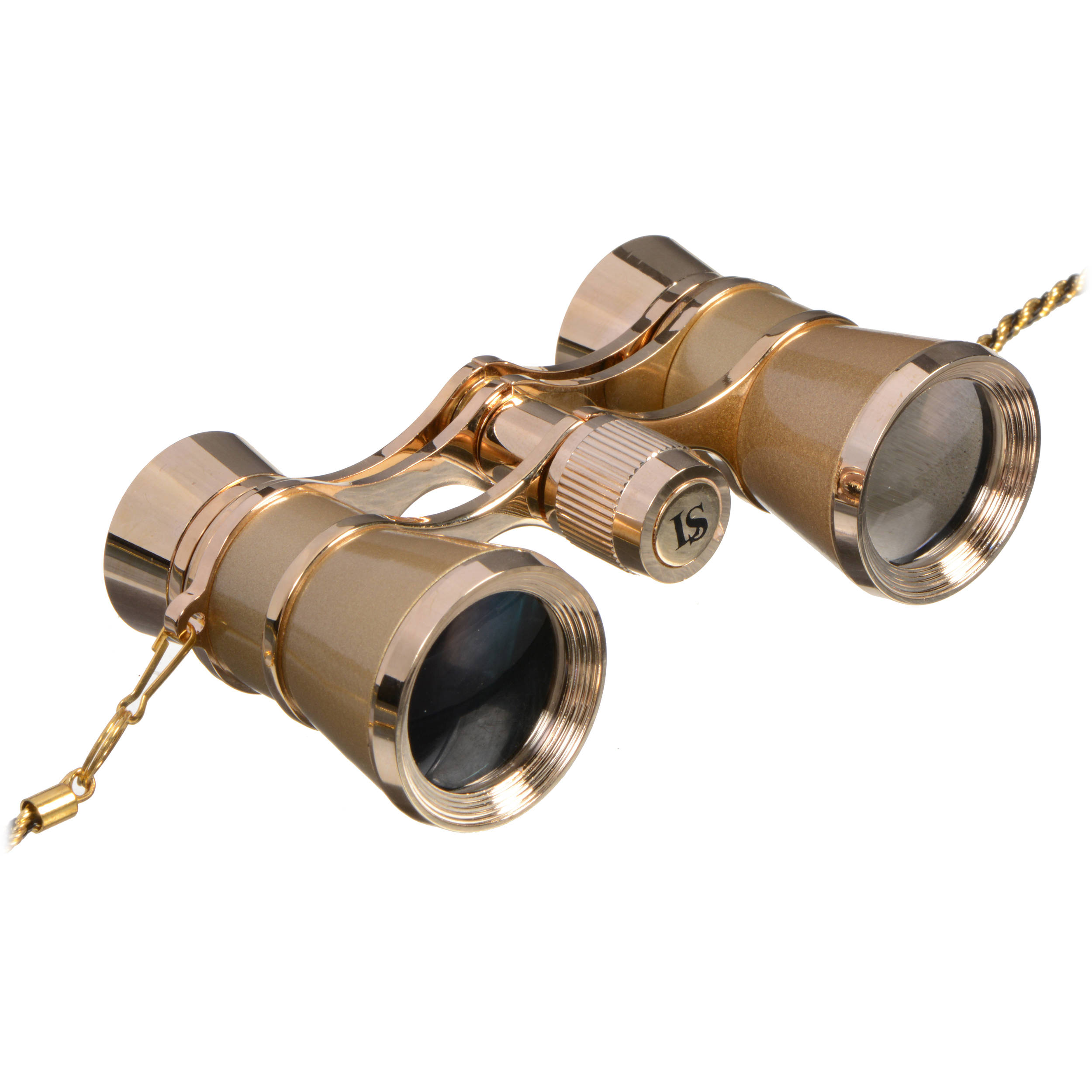 LaScala Optics 3x25 Carmen Opera Glasses (Green & Gold)