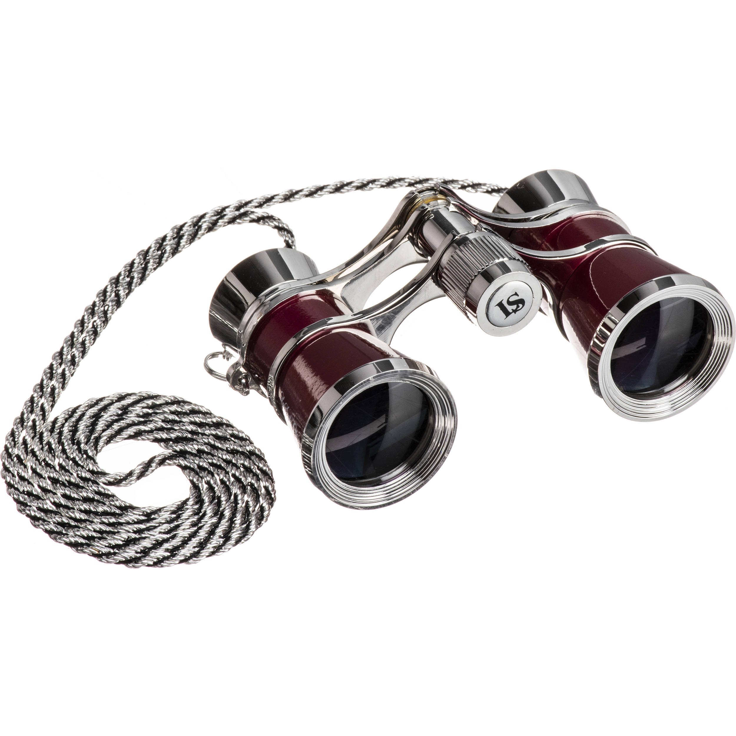 Barska 3x25 Blueline Opera Glasses with Handle (Silver)