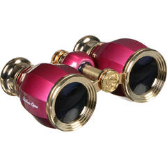 LaScala Optics 3x25 Carmen Opera Glasses (Black & Silver)