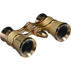 LaScala Optics 3x25 Iolanta Opera Glasses (Platinum & Silver)