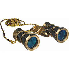 LaScala Optics 3x25 Rigoletto Opera Glasses (Platinum & Gold)