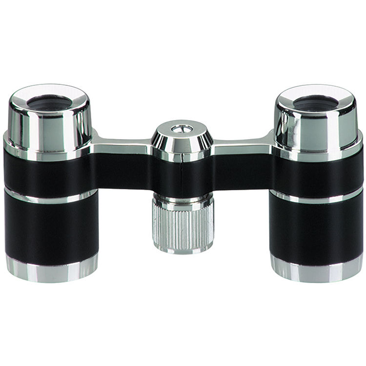 LaScala Optics 3x25 Rigoletto Opera Glasses (Platinum & Silver)