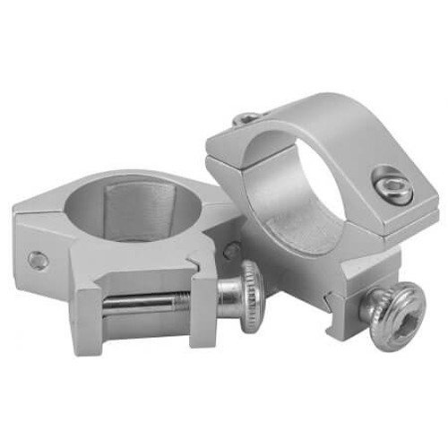 Weaver Quad-Lock 1 High Riflescope Rings (Black)