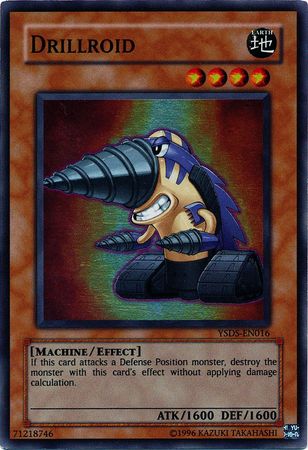 Drillroid - YSDS-EN016 - Super Rare - Unlimited Edition
