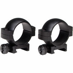 Weaver Detachable Top Mount Rings (30mm, Low, Gloss Black)