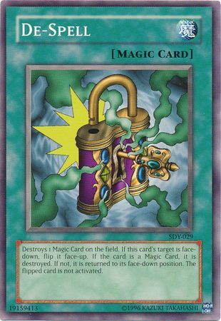 De-Spell - SDY-029 - Commun - edition illimitee // Starter Deck: Yugi