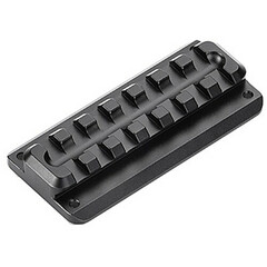 Weaver Detachable Top Mount Rings (30mm, High, Matte Black)