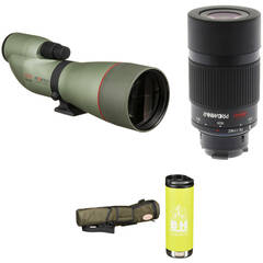 Kowa Prominar Pure Fluorite 25-60x88mm Spotting Scope Kit with Case
