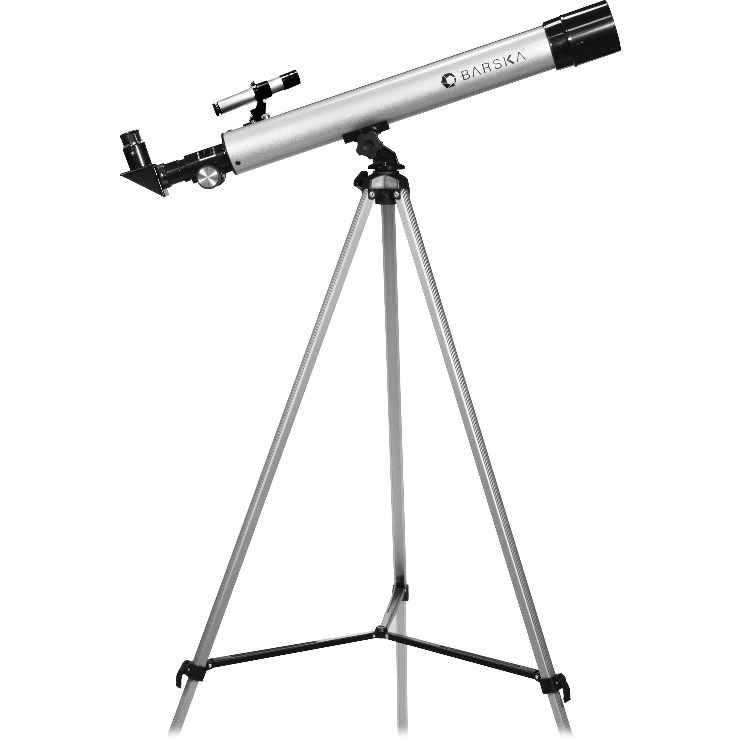 Barska 450 Power, 60050 Starwatcher Refractor Telescope (Silver)