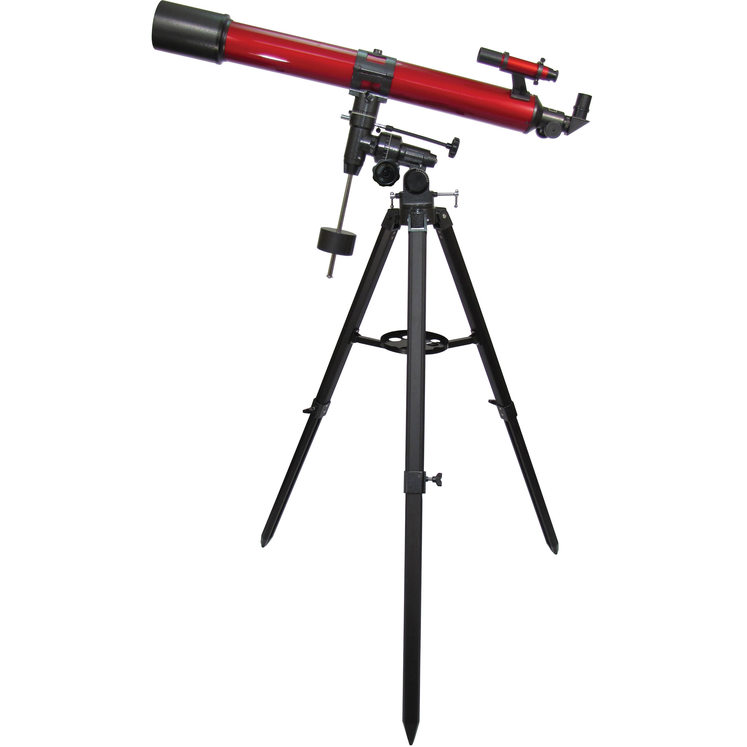 Carson RedPlanet 90mm f/11 EQ Refractor Telescope