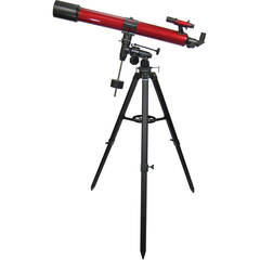 Carson RedPlanet 90mm f/11 EQ Refractor Telescope