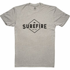 SureFire Men's Button Logo T-Shirt (Extra-Large, Olive Drab)