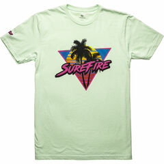 SureFire Women's Button Logo T-Shirt (Medium, Black)