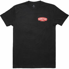 SureFire Women's Button Logo T-Shirt (Small, Black)