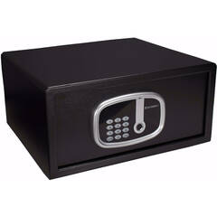 Seahorse 540FP4 4 Pistol Range Case with Lock Hasps (Custom Foam, Black)