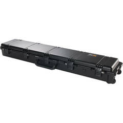 Seahorse 540FP4 4 Pistol Range Case with Metal Keyed Locks (Custom Foam, Gun Metal Gray)