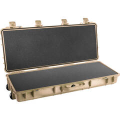 Seahorse 540FP4 4 Pistol Range Case with Metal Keyed Locks (Custom Foam, Safety Yellow)