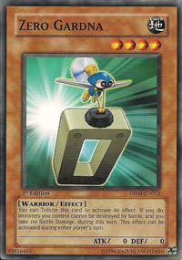 Zero Gardna - DP09-EN012 - Common - Unlimited Edition