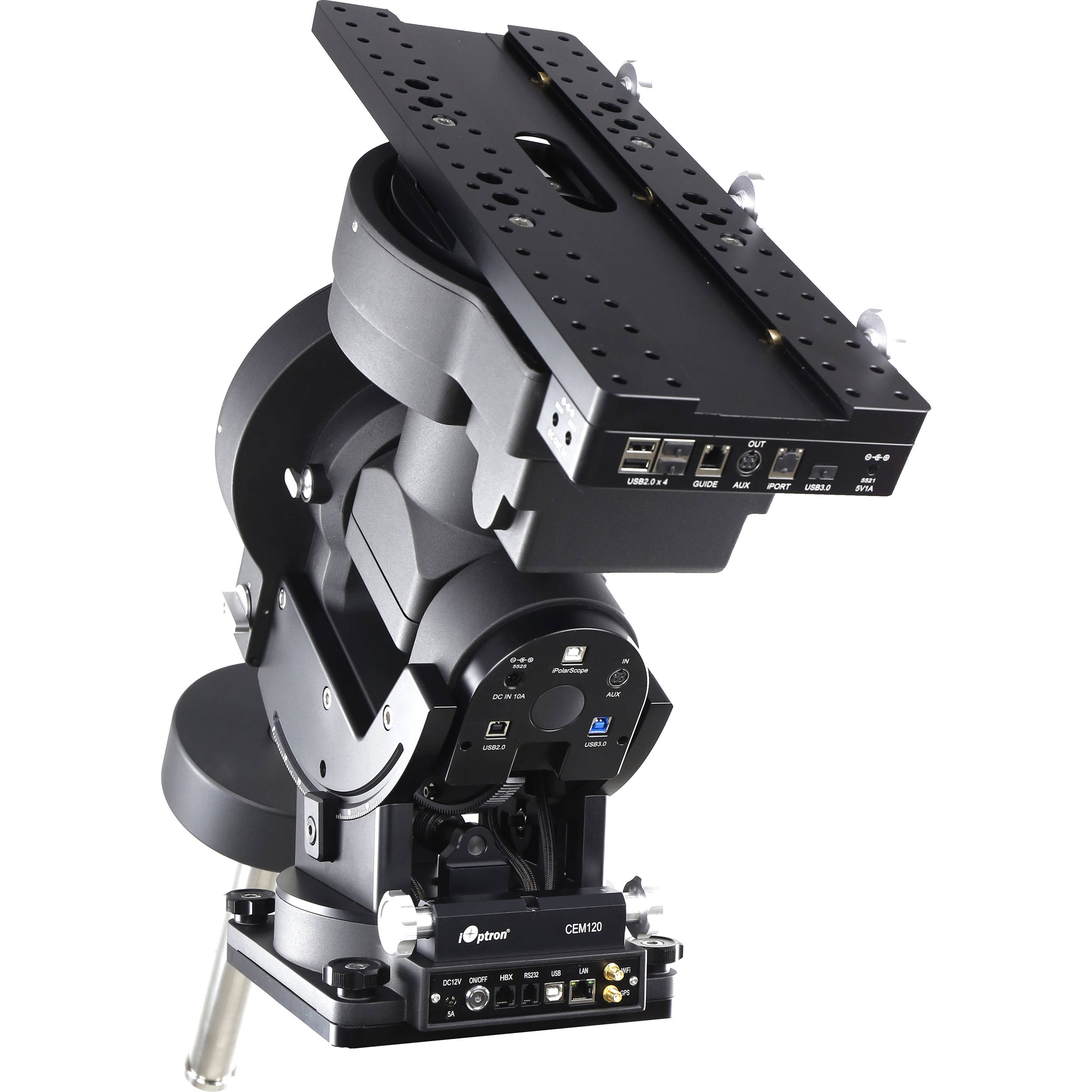 iOptron HEM27EC Mount Head with HR Encoder, iPolar & Case