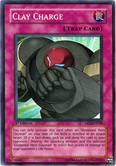 Clay Charge - DP1-EN030 - Super Rare - Unlimited Edition