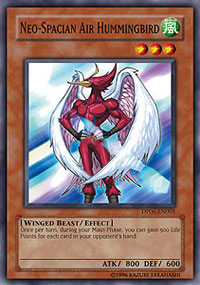 Neo-Spacian Air Hummingbird - DP06-EN001 - Common - Unlimited Edition