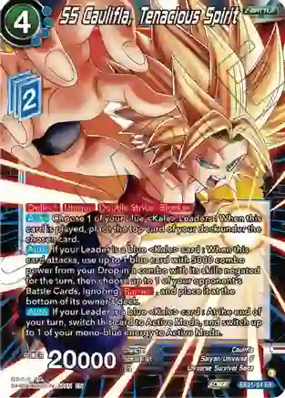 SS Caulifla, Tenacious Spirit - EX21-24 - EX - Foil