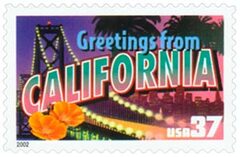 Greetings from America: California
