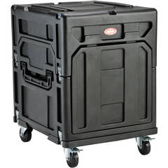 SKB 6U Roto Shallow Rack Case with Steel Rails
