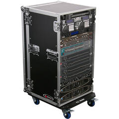Gator G-Tour 4UW Tour Style ATA Flight Rack Case with Wheels