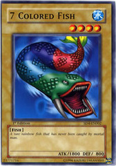 7 Colored Fish - SD4-EN002 - Common - Unlimited Edition