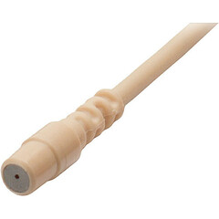 Countryman B2D Hardwired Directional Lavalier with Fixed HW XLR3 Male Connector (Gray Band, Light Beige)