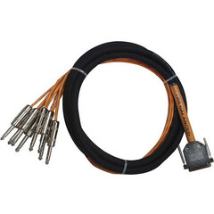 Pro Co Sound Analog Multi Track Recording Cable for Tascam DA88 & Comaptible Mixers, D-Sub DB25 to D-Sub DB25 - 3'