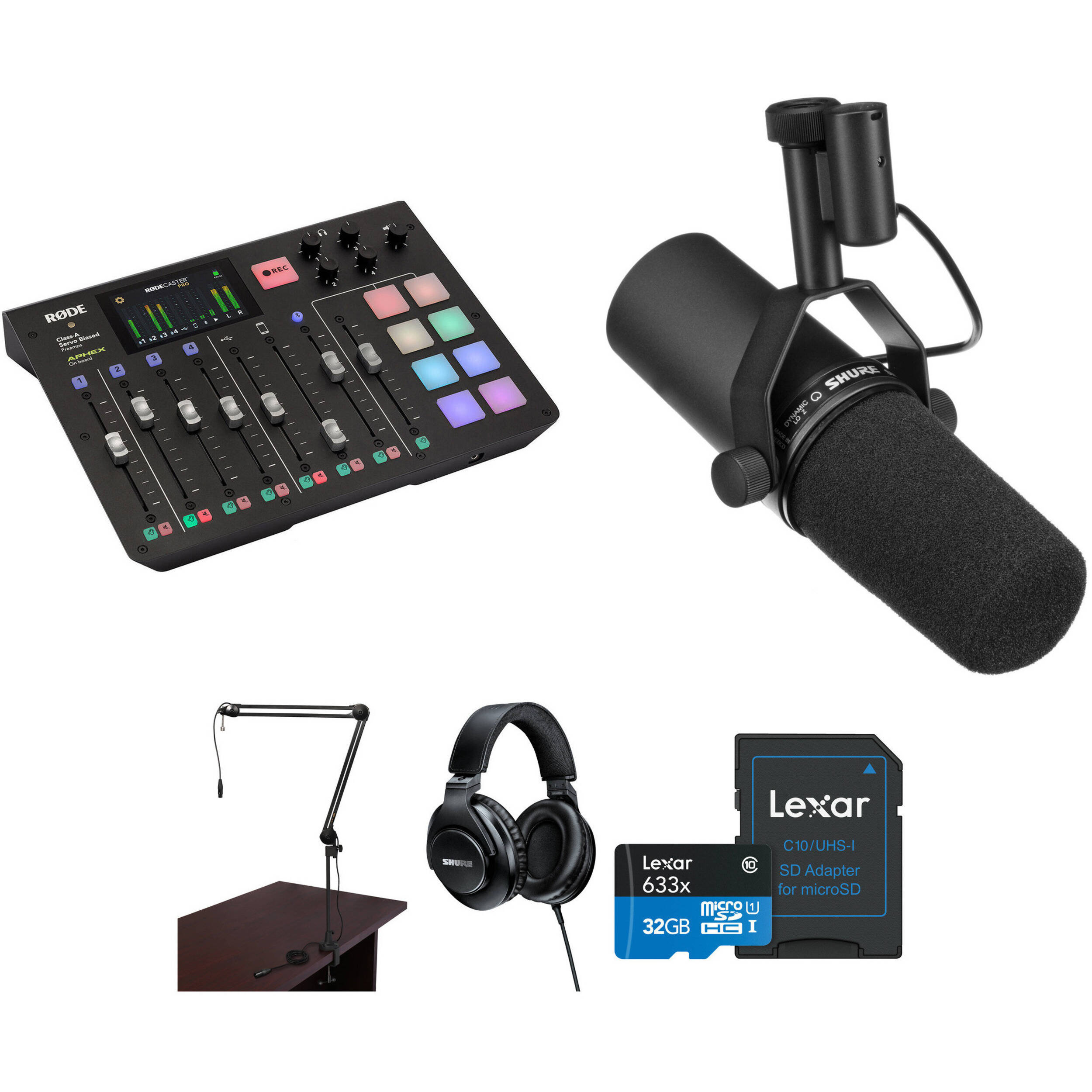 Focusrite Vocaster One 1-Person Podcasting Kit